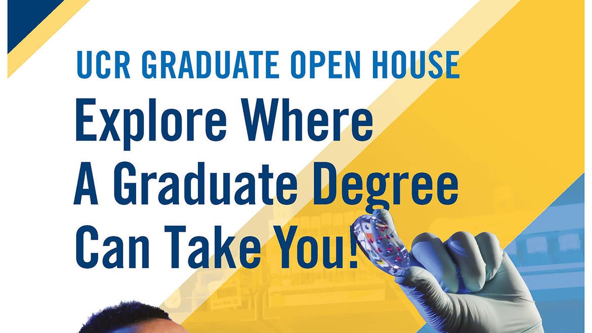 UCR Grad Open House Flyer 2019