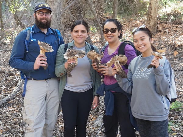 Students Microbiology Field Research