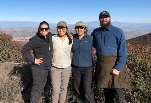 Glassman Lab Team at Sampling Site